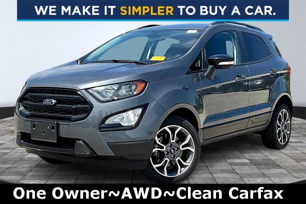 Used 2019 Ford Ecosport SES with VIN MAJ6S3JL7KC290548 for sale in Brookfield, WI