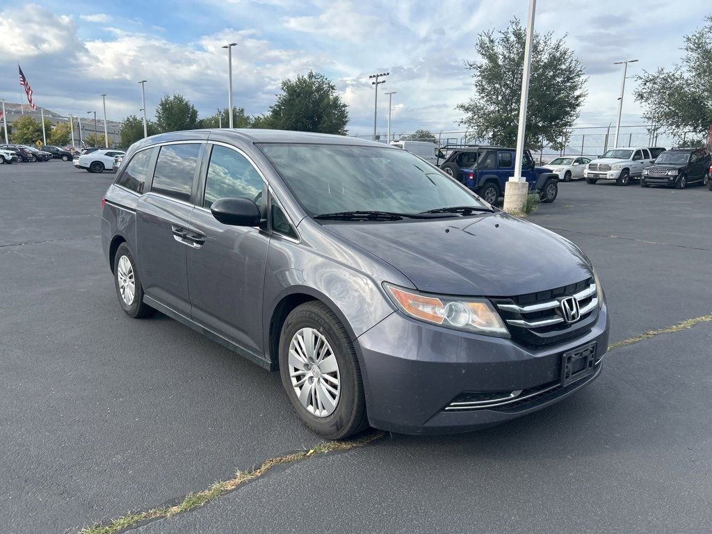 Used 2015 Honda Odyssey LX with VIN 5FNRL5H28FB118115 for sale in Bountiful, UT