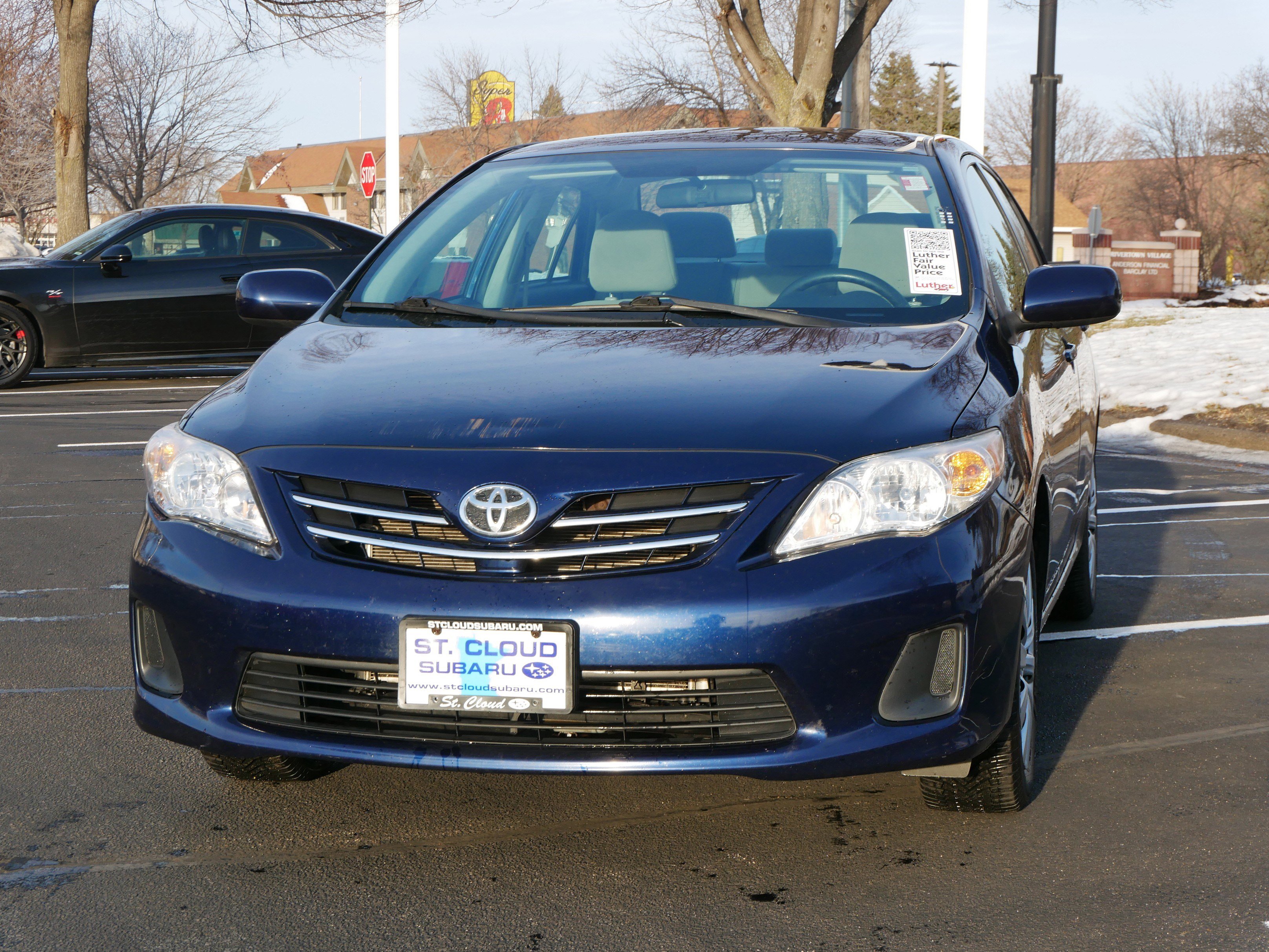 Used 2013 Toyota Corolla L with VIN 2T1BU4EE6DC105484 for sale in Saint Cloud, Minnesota