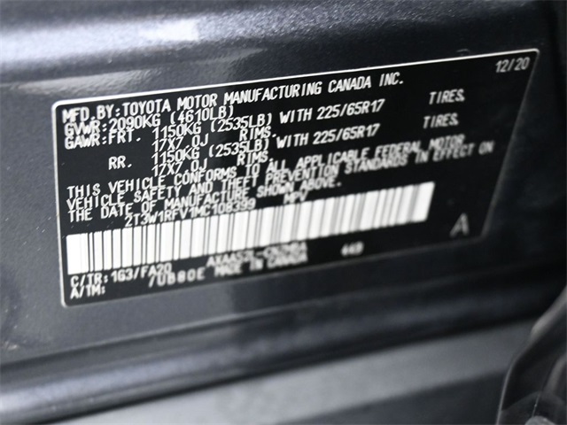 2021 Toyota RAV4 XLE photo 7