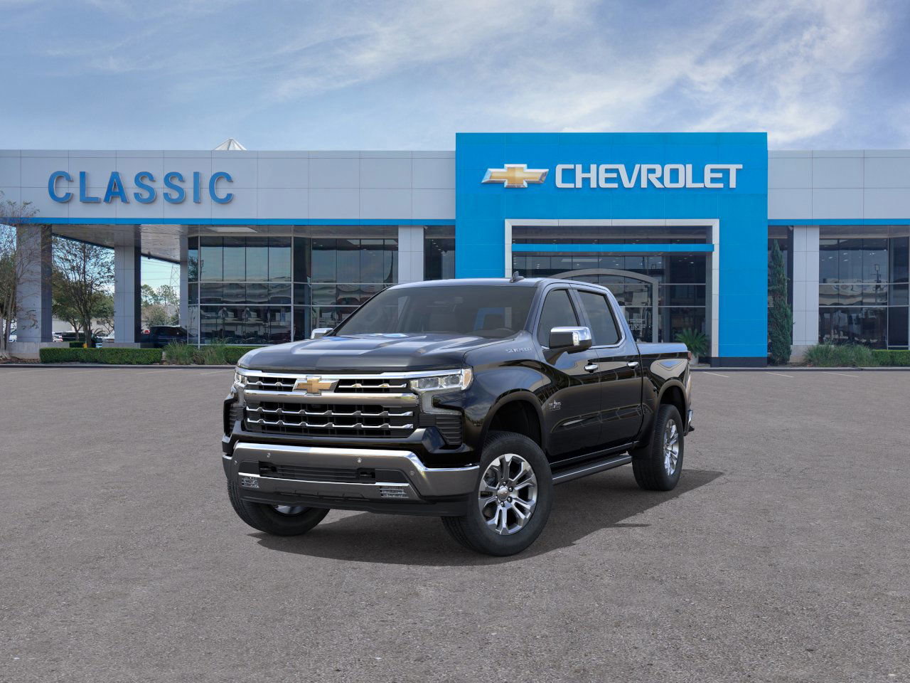 2025 Chevrolet Silverado 1500 LTZ Black at Classic Elite Chevrolet Hwy 6