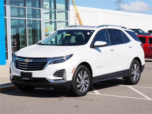 Used 2023 Chevrolet Equinox Premier with VIN 3GNAXXEG1PL117914 for sale in Roseville, Minnesota