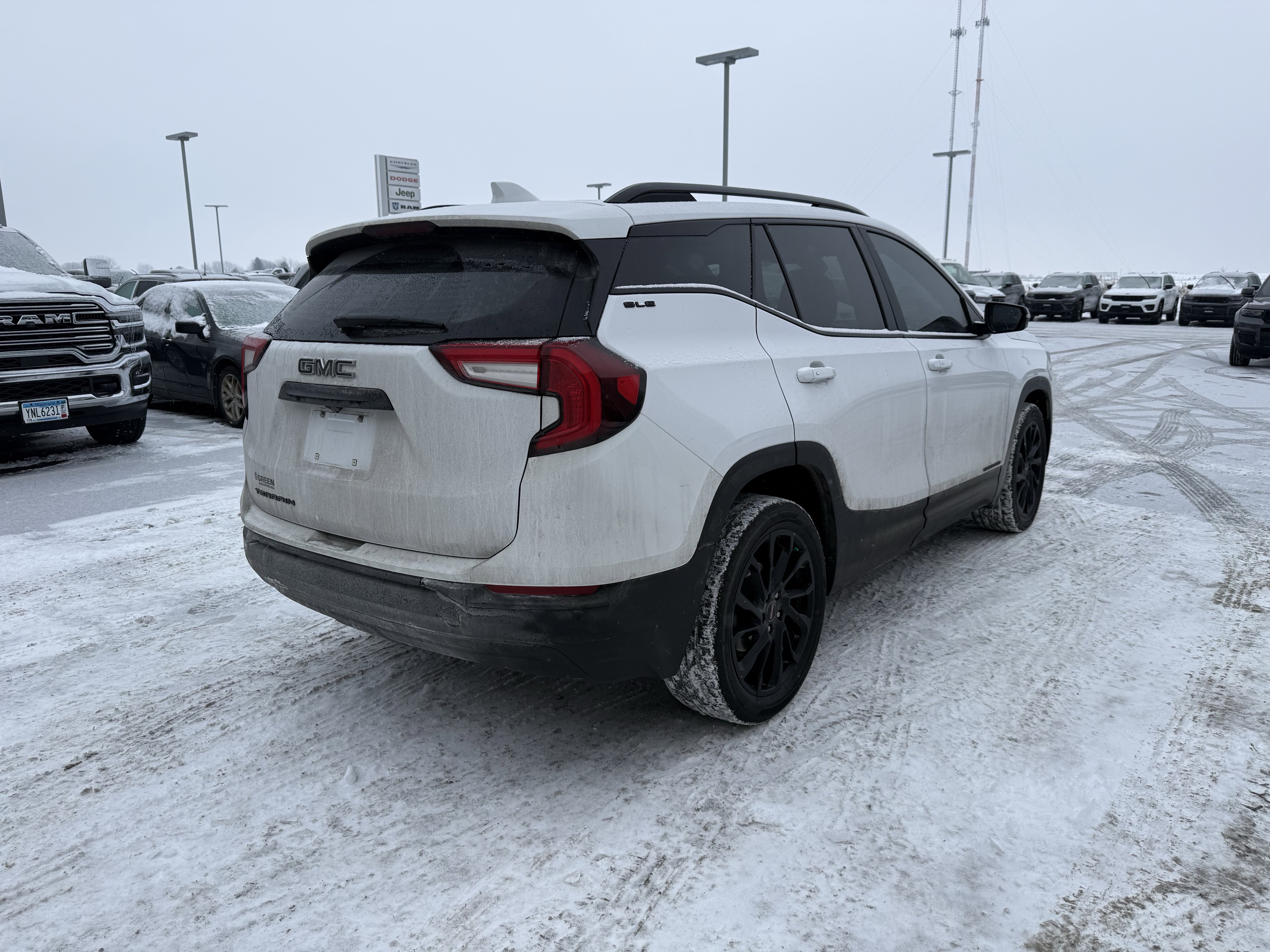 Used 2023 GMC Terrain SLE with VIN 3GKALMEG1PL260143 for sale in Saint Charles, Minnesota