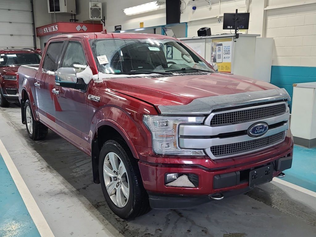 Used 2018 Ford F-150 Platinum with VIN 1FTEW1EG1JFD34083 for sale in Fergus Falls, Minnesota