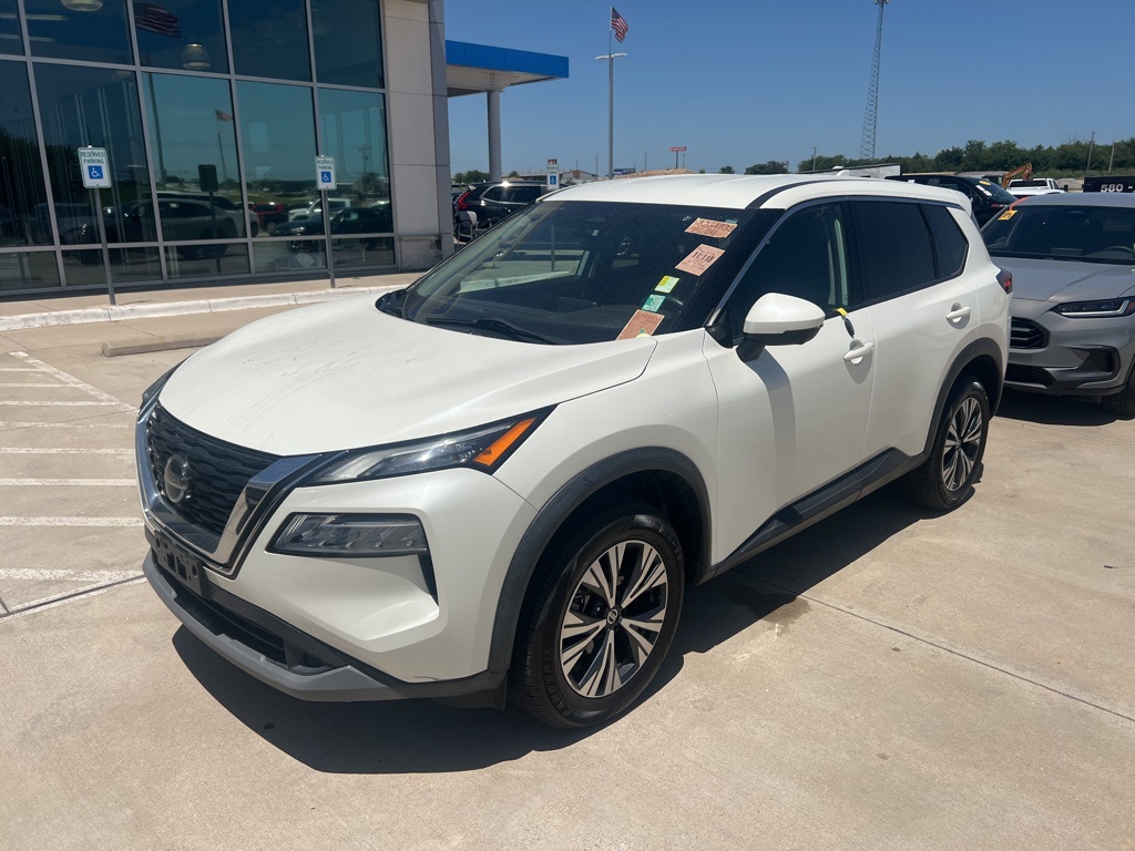 Used 2021 Nissan Rogue SV with VIN 5N1AT3BAXMC707741 for sale in Ardmore, OK