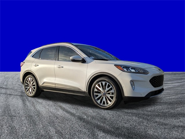 Certified 2020 Ford Escape Titanium with VIN 1FMCU0DZ3LUB13928 for sale in Belleview, FL