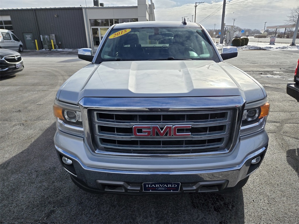 Used 2015 GMC Sierra 1500 SLT with VIN 3GTU2VEC2FG508891 for sale in Harvard, IL