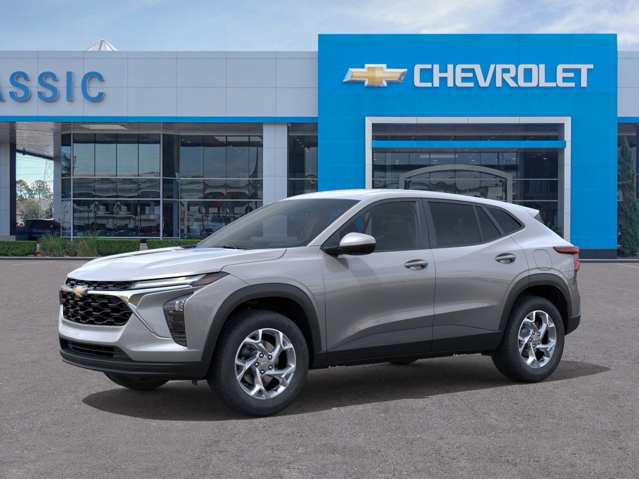 2026 Chevrolet Trax LS Gray at Classic Elite Chevrolet Sugar Land