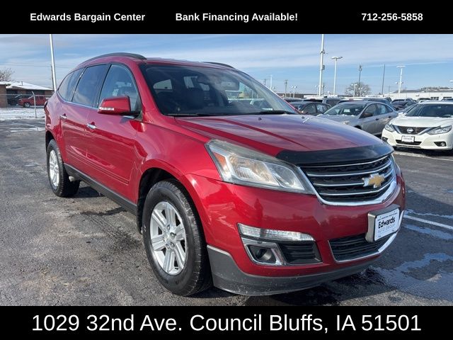 Used 2014 Chevrolet Traverse 2LT with VIN 1GNKRHKDXEJ295257 for sale in Council Bluffs, IA