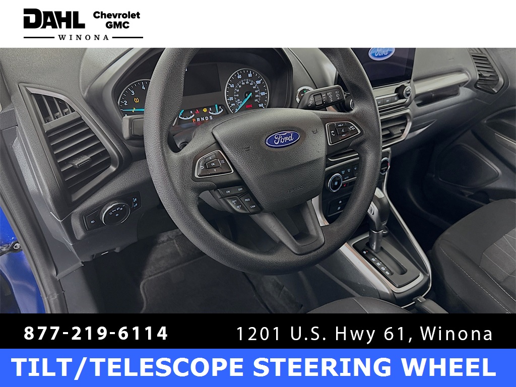 Used 2021 Ford EcoSport SE with VIN MAJ3S2GE5MC453626 for sale in Winona, Minnesota