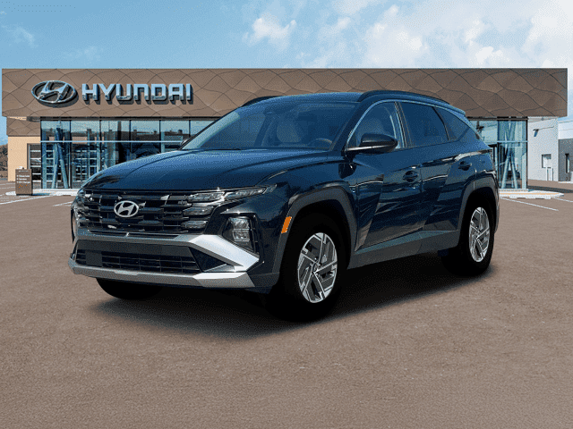New 2025 Hyundai TUCSON HYBRID Blue Sport Utility in City of Industry # ...