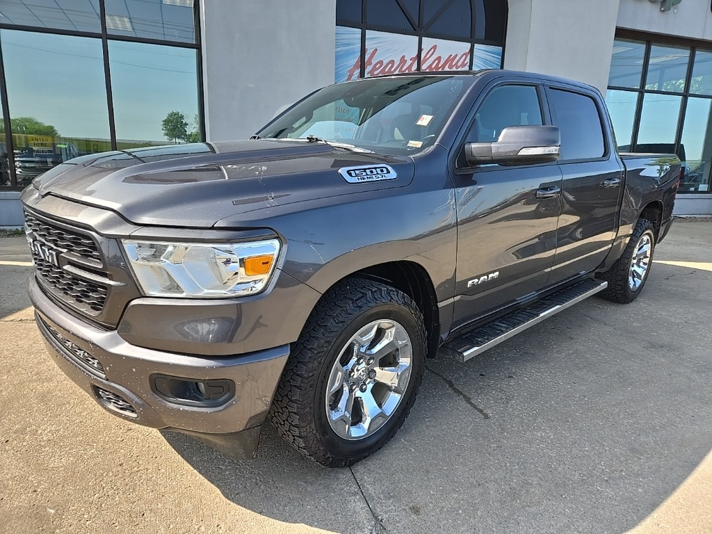 Used 2022 RAM Ram 1500 Pickup Big Horn/Lone Star with VIN 1C6SRFFTXNN280241 for sale in Kansas City