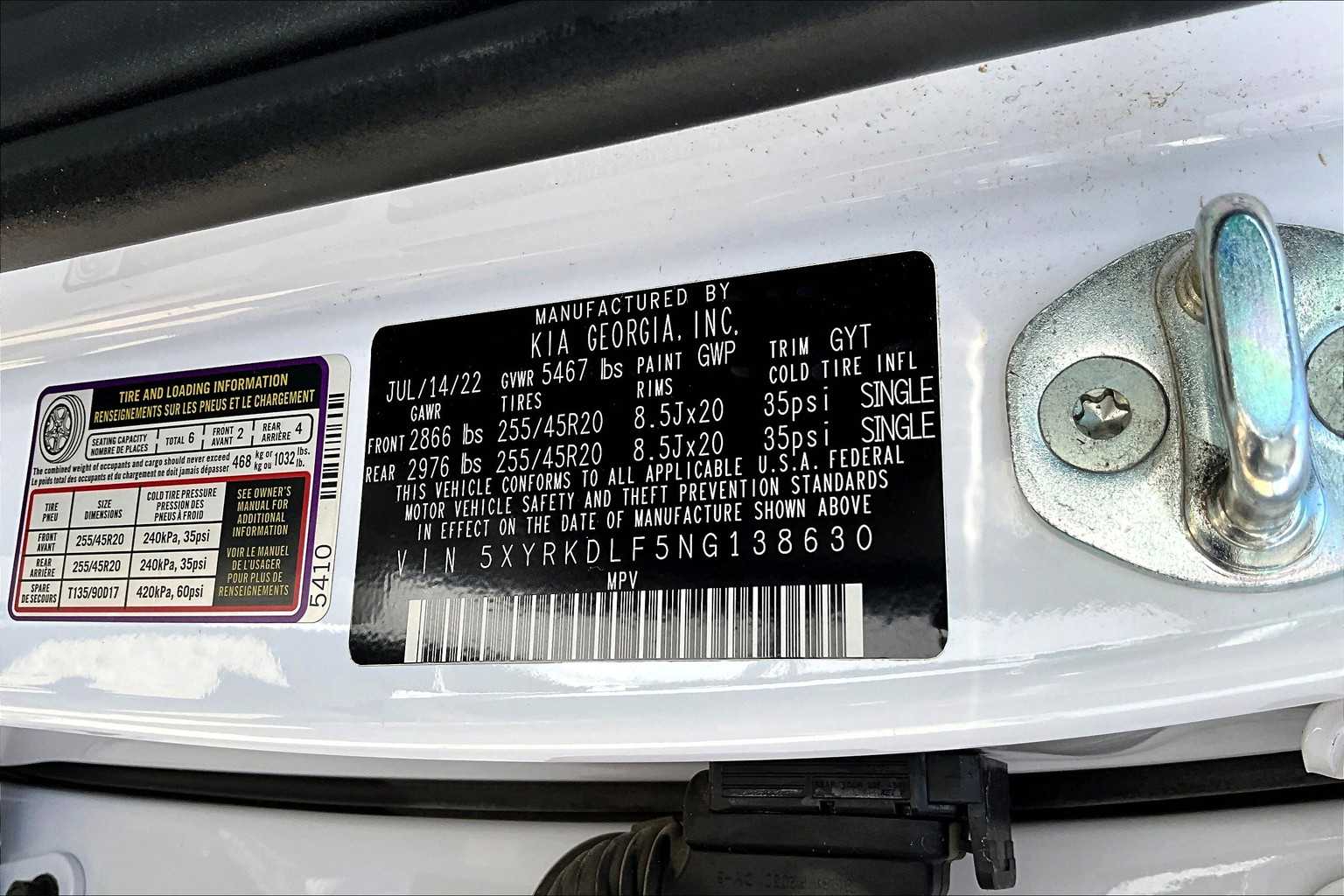 2022 Kia Sorento SX photo 33