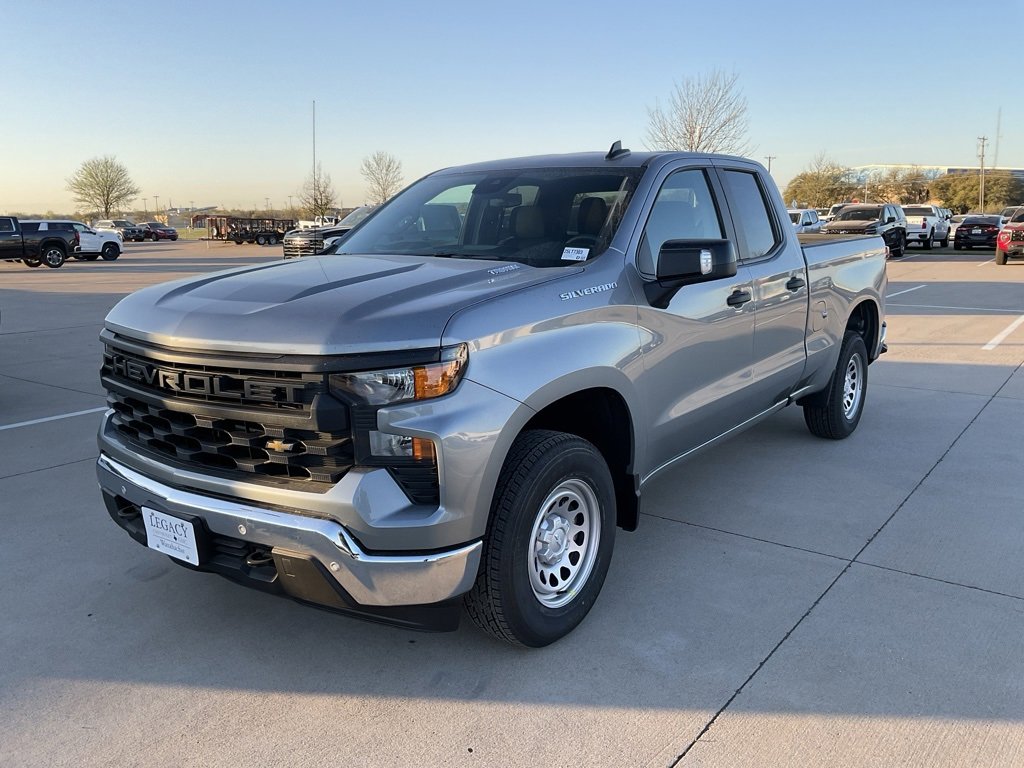 New 2025 Sterling Gray Metallic Chevrolet WT image 1