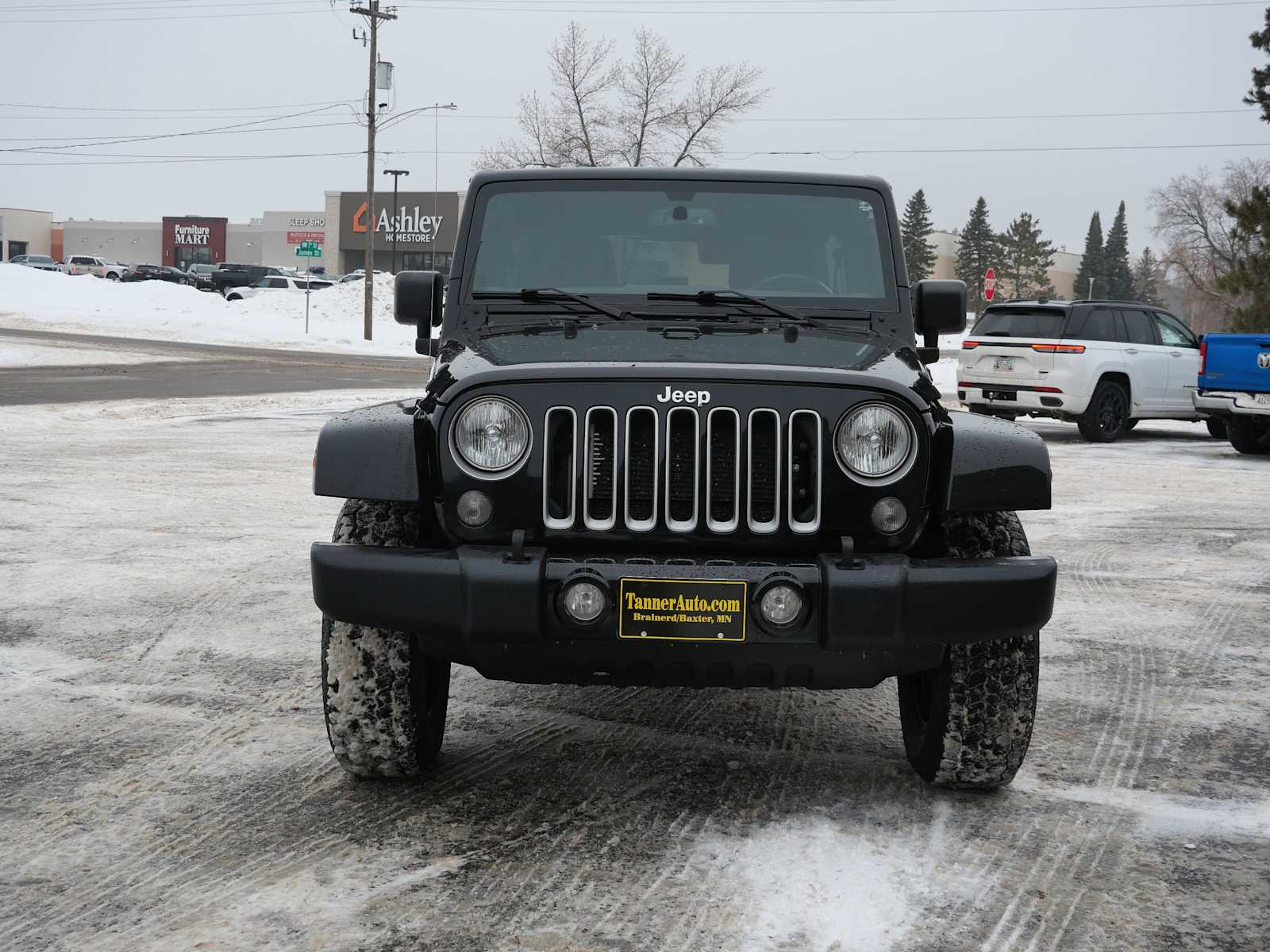 Used 2016 Jeep Wrangler Unlimited Sahara with VIN 1C4HJWEG5GL313000 for sale in Brainerd, Minnesota