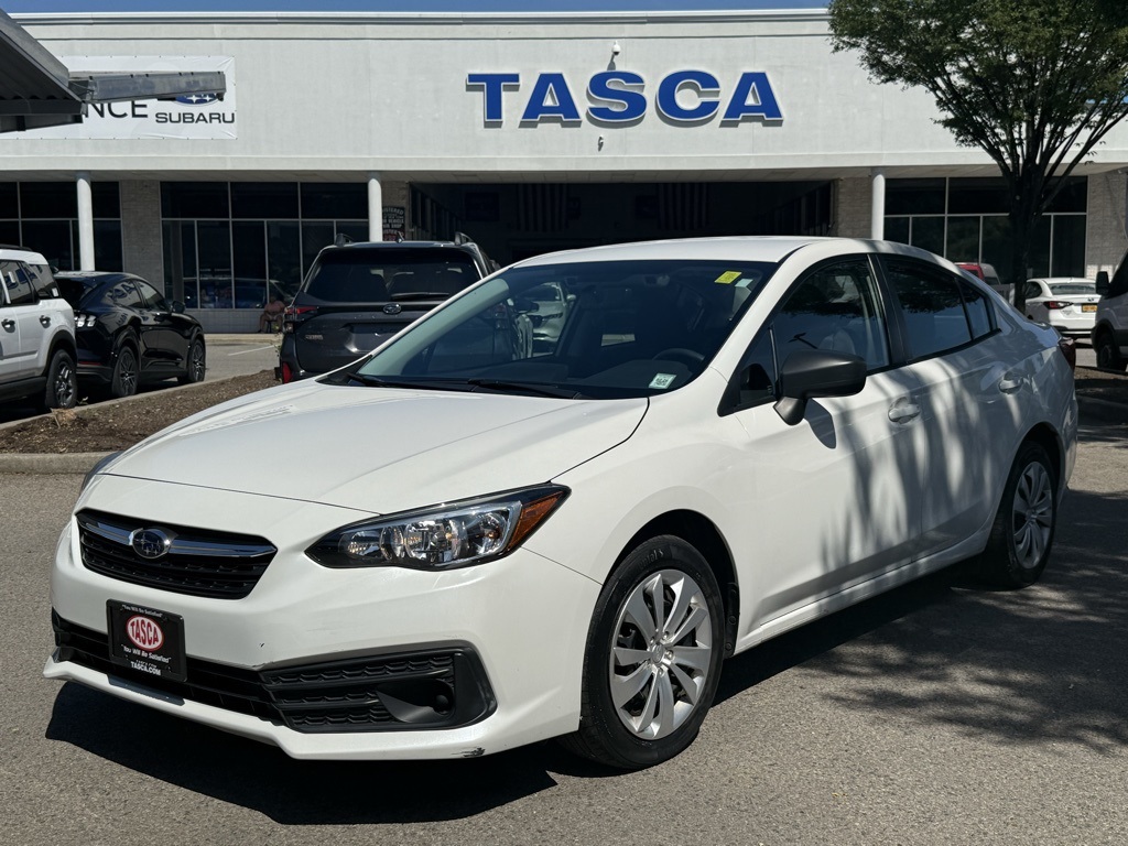 Used 2022 Crystal White Pearl Subaru Base image 1