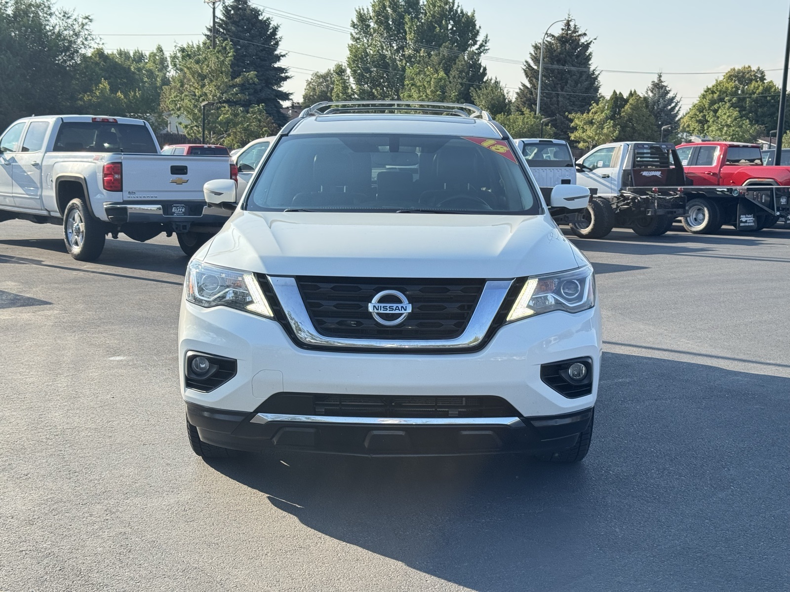 Used 2018 Nissan Pathfinder Platinum with VIN 5N1DR2MM0JC630841 for sale in North Logan, UT
