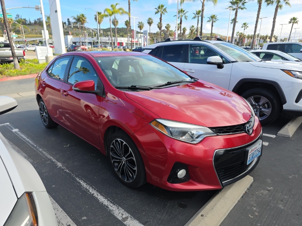 Used 2014 Toyota Corolla S Plus with VIN 2T1BURHE5EC078126 for sale in Chula Vista, CA