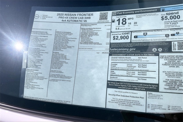 2025 Nissan Frontier PRO-4X photo 12