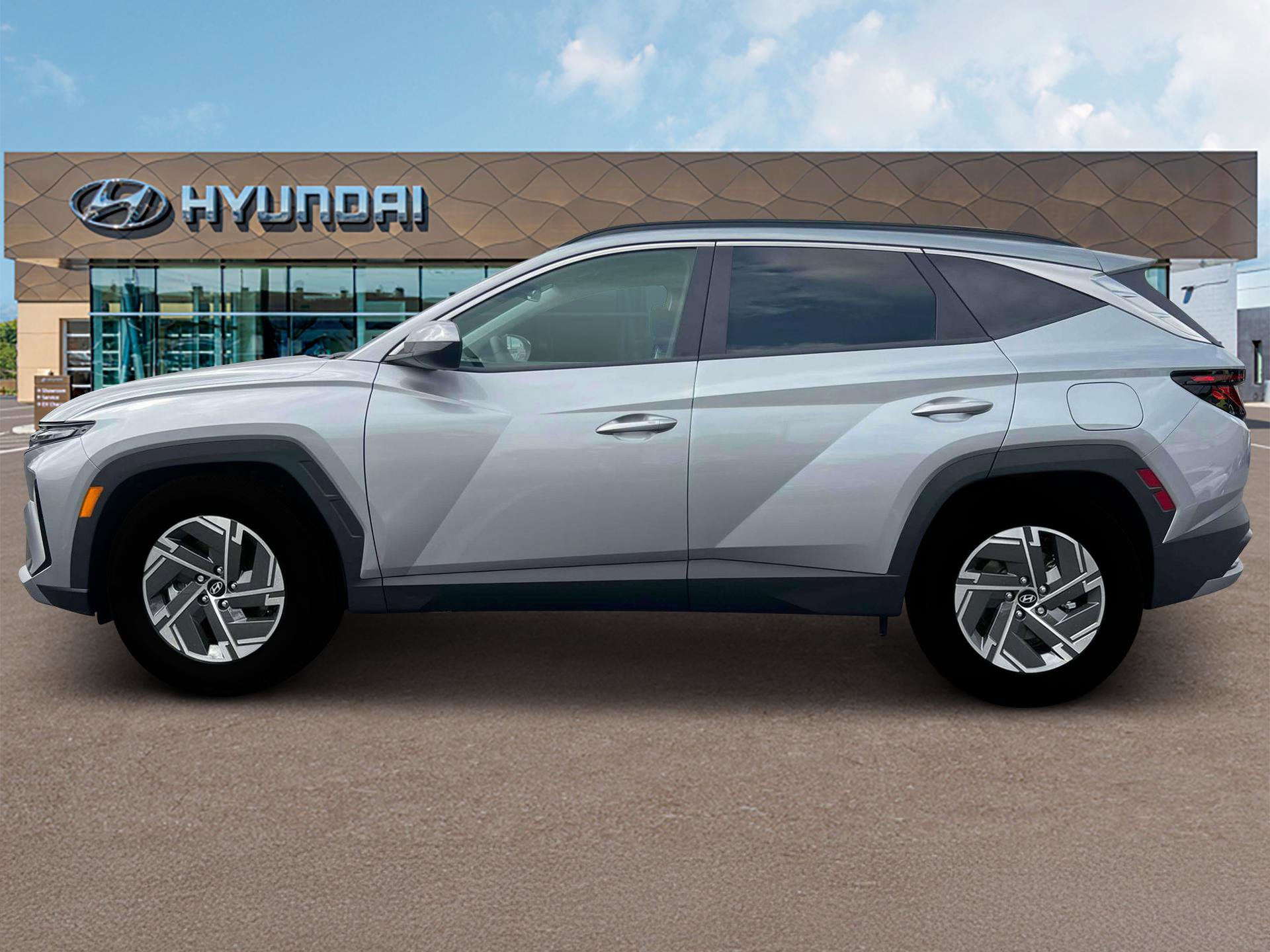 2025 Hyundai Tucson Hybrid Blue photo 3