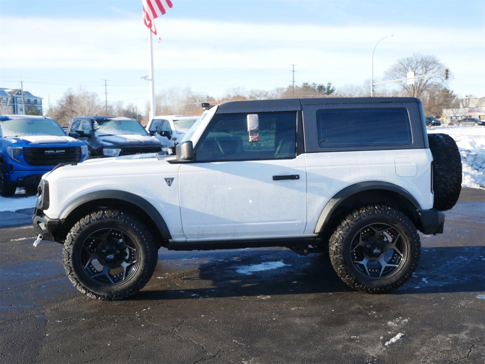 Used 2022 Ford Bronco 2-Door Base with VIN 1FMDE5CH3NLB07675 for sale in White Bear Lake, Minnesota