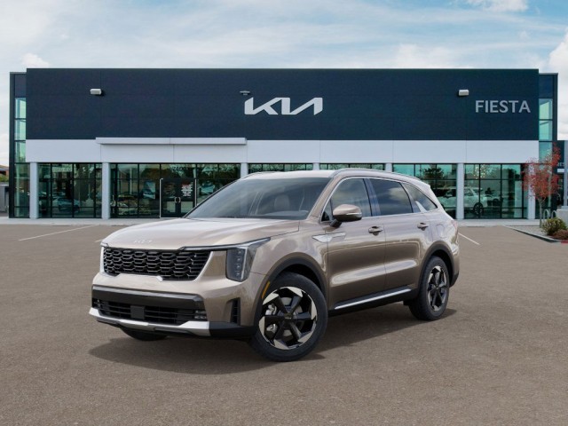 New 2025 Volcanic Sand Kia EX image 1