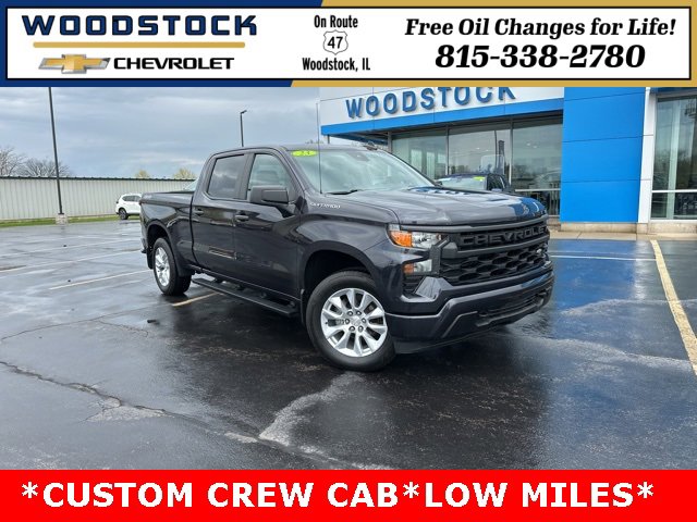 Used 2023 Dark Ash Metallic Chevrolet Custom image 1