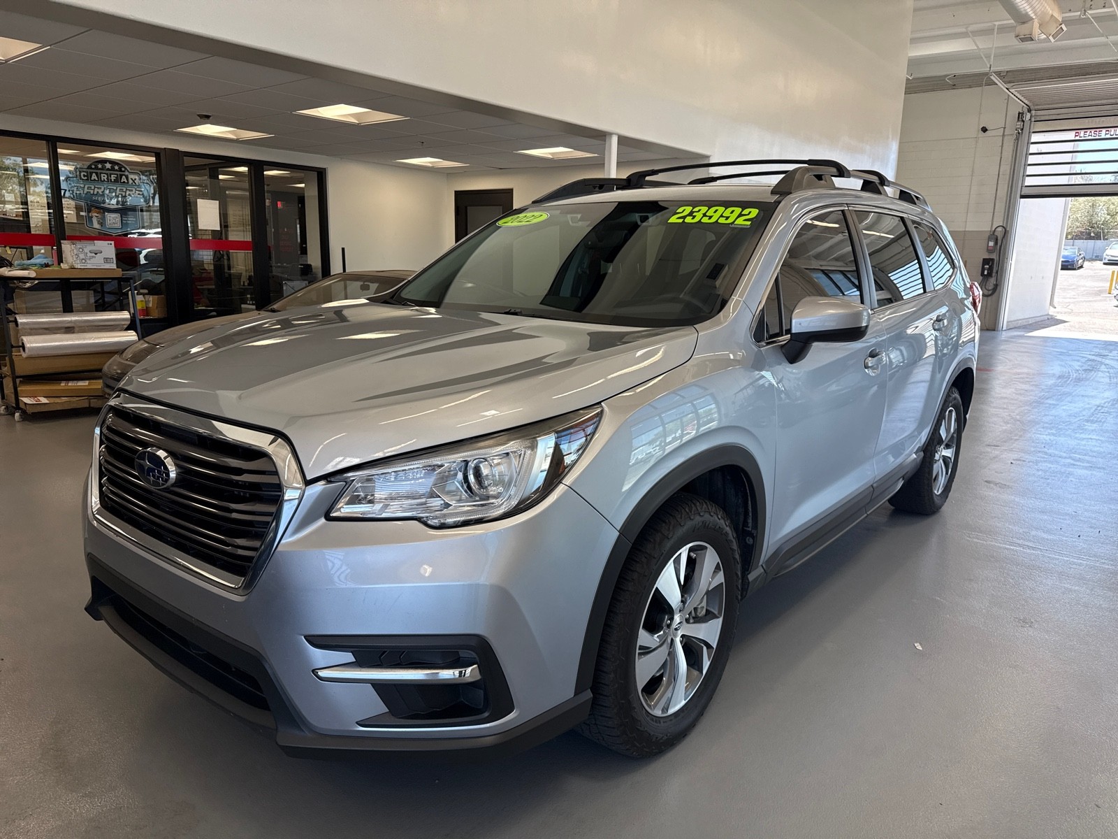 Used 2022 Ice Silver Metallic Subaru Premium image 1