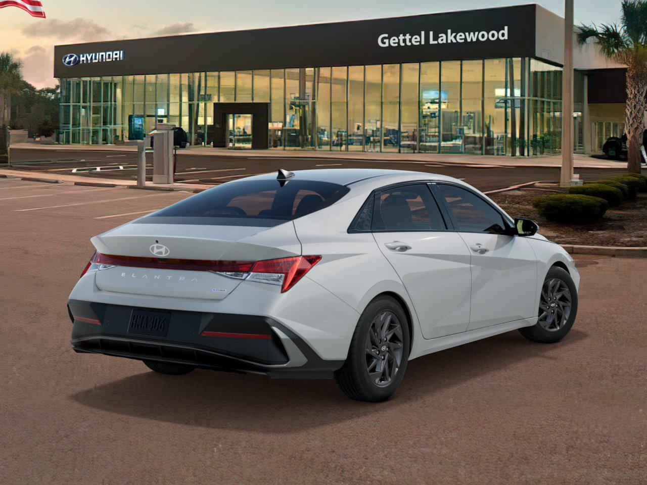 2025 Hyundai Elantra Hybrid Blue photo 3