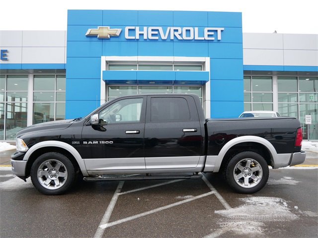 Used 2012 RAM Ram 1500 Pickup Laramie with VIN 1C6RD7NT8CS156004 for sale in Roseville, Minnesota