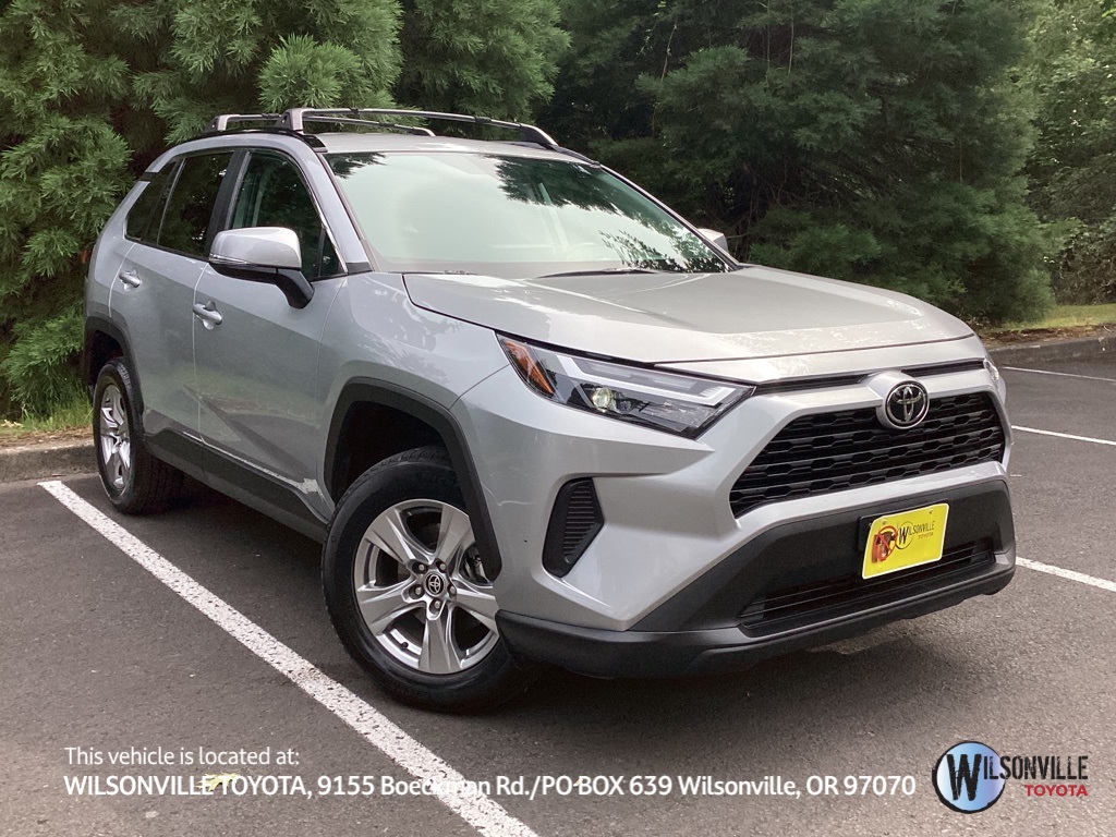 Certified Used 2023 Silver Toyota XLE image 1