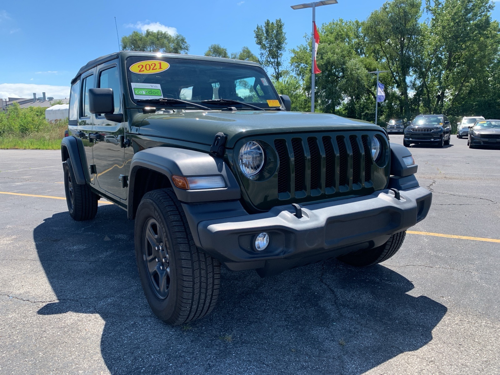 2021 Jeep Wrangler Unlimited Sport photo 7