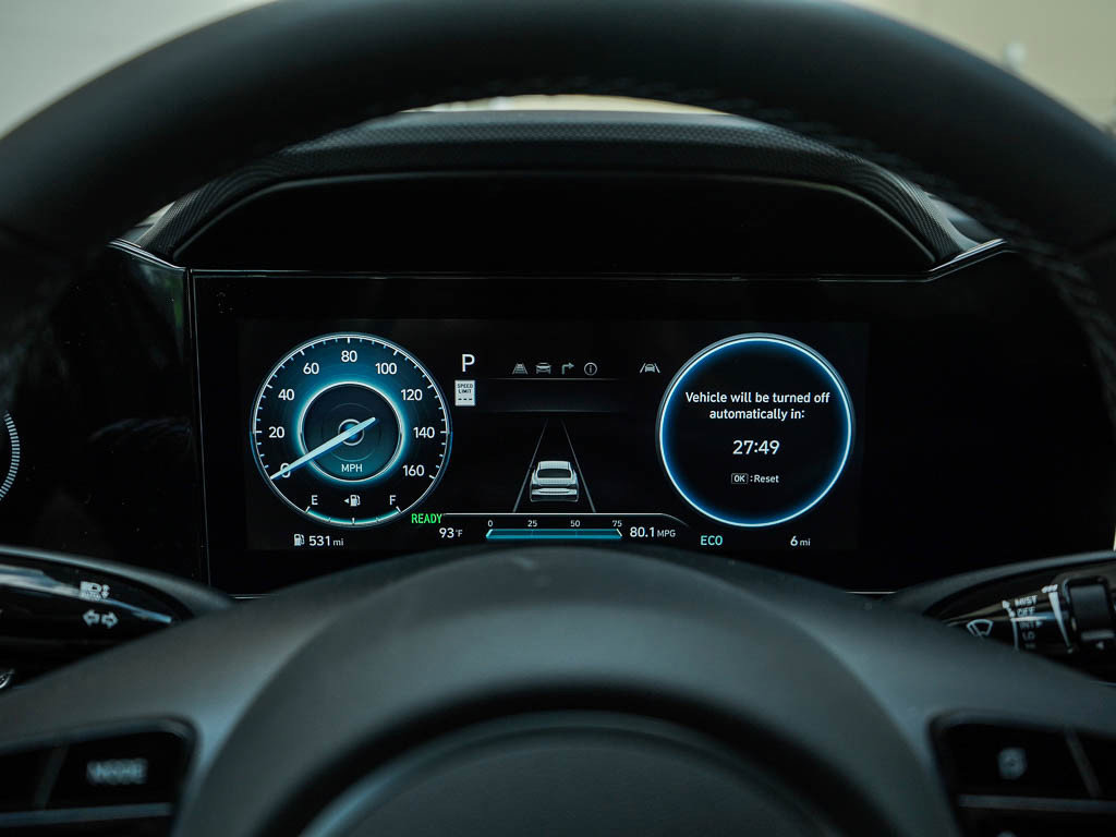 2025 Hyundai Elantra Hybrid Blue photo 18