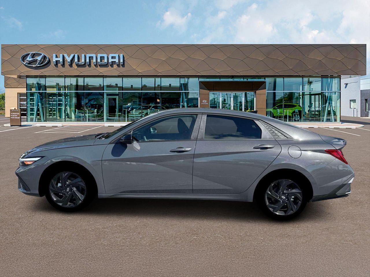 2026 Hyundai Elantra Hybrid Blue photo 3