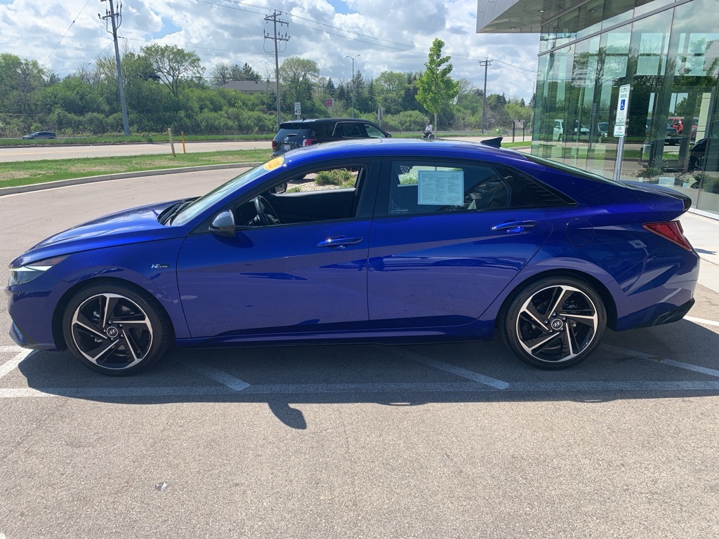 Certified 2023 Hyundai Elantra N Line with VIN KMHLR4AF5PU432904 for sale in Menomonee Falls, WI