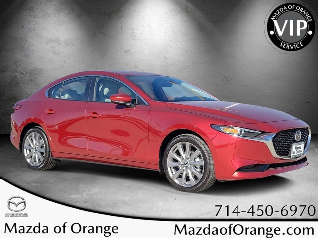 New 2026 Mazda Mazda3 Sedan 2.5 S Preferred SEDAN in Orange