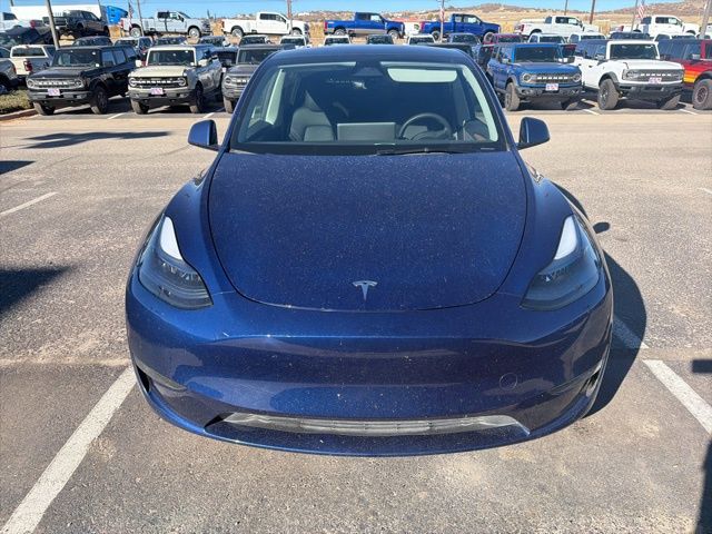 Used 2024 Tesla Model Y Long Range with VIN 7SAYGDEE9RA318983 for sale in Castle Rock, CO
