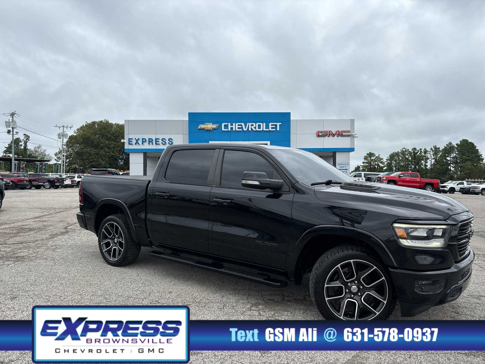 Pre-Owned 2019 Ram 1500 Laramie Crew Cab Pickup in Brownsville