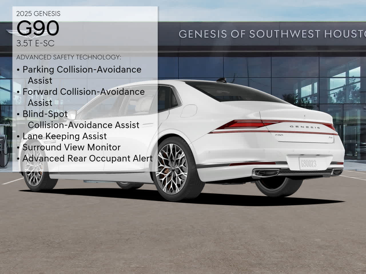 2025 Genesis G90 3.5T E-Supercharger photo 7