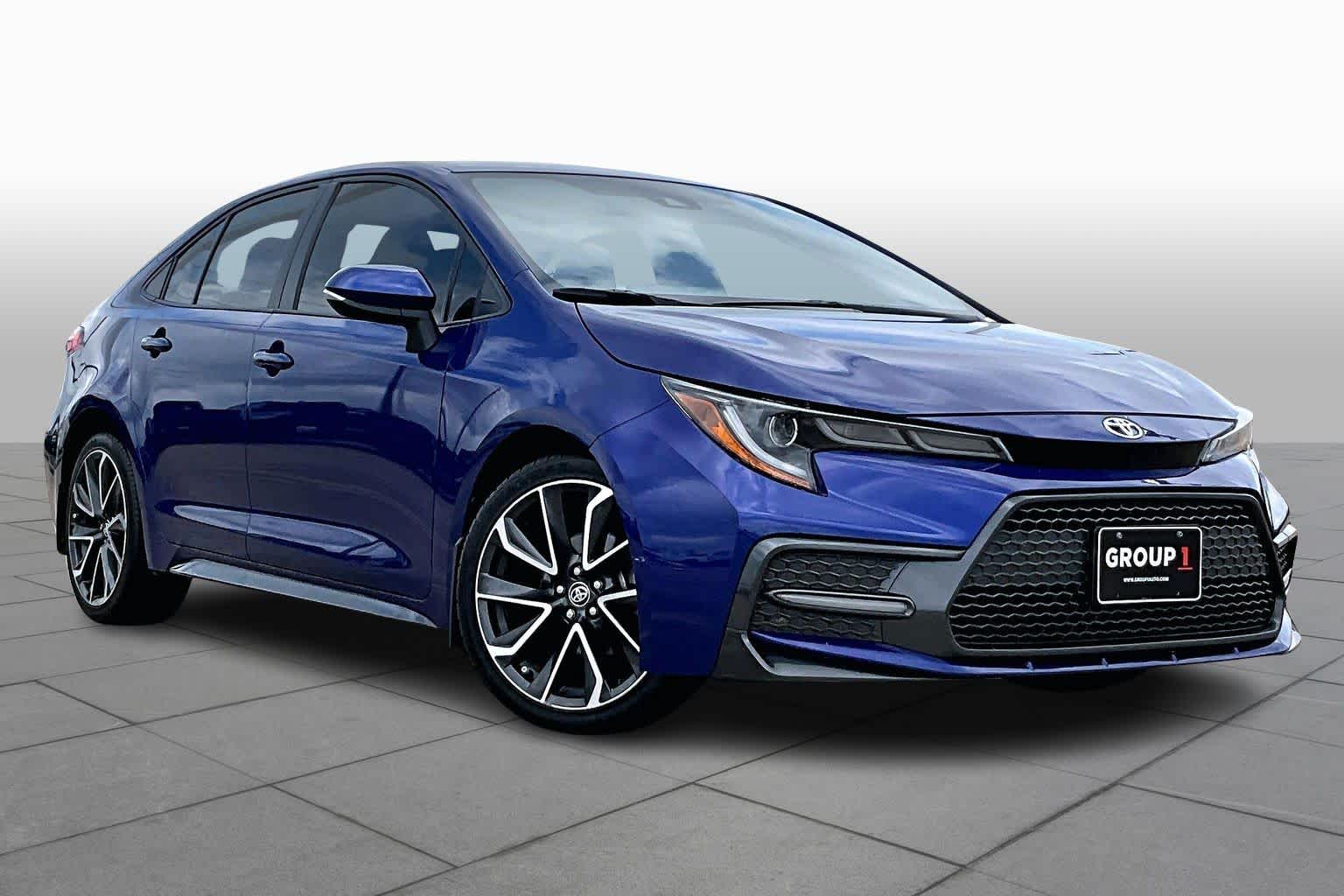 Used 2022 Toyota Corolla SE with VIN JTDS4MCE9NJ090083 for sale in Richmond, TX