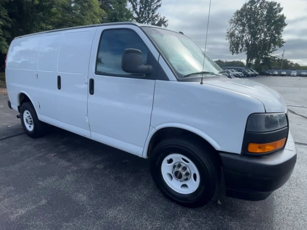 Used 2019 GMC Savana Cargo Work Van with VIN 1GTW7AFP7K1342266 for sale in Painesville, OH