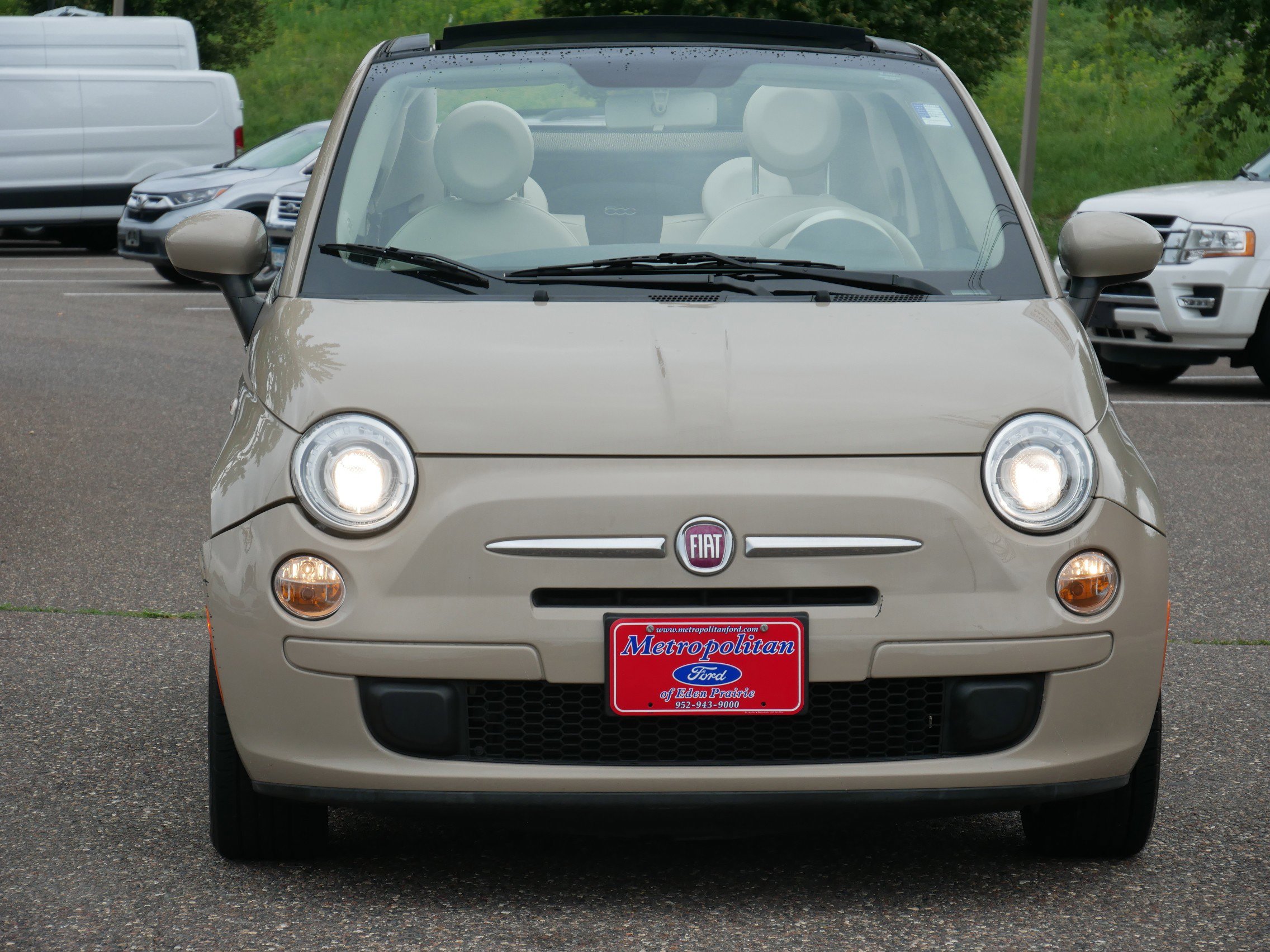 Used 2012 FIAT 500 Pop with VIN 3C3CFFDR3CT336096 for sale in Eden Prairie, Minnesota