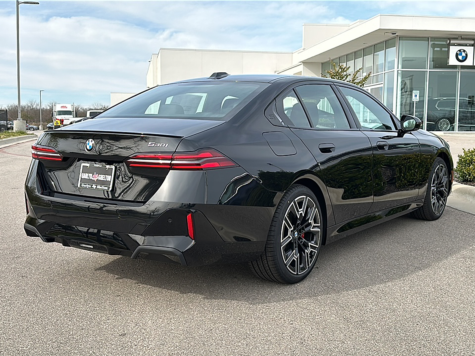 New 2025 Black Sapphire Metallic BMW i image 9