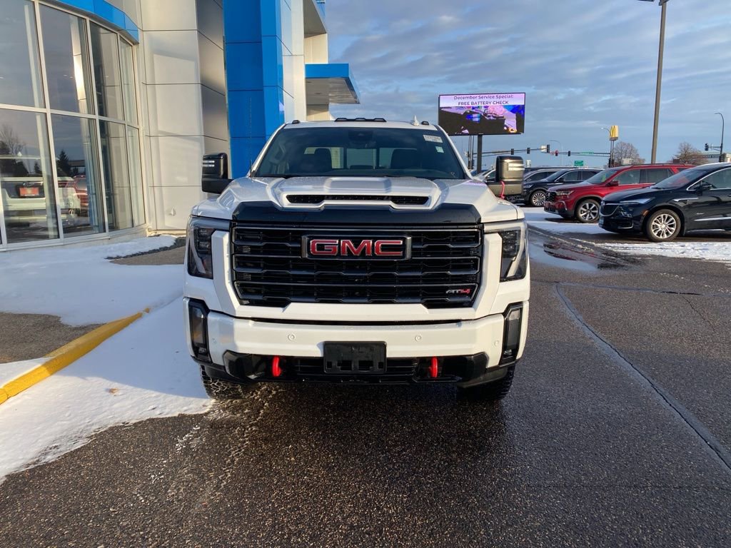 Used 2024 GMC Sierra 3500HD AT4 with VIN 1GT49VEYXRF188653 for sale in Monticello, Minnesota