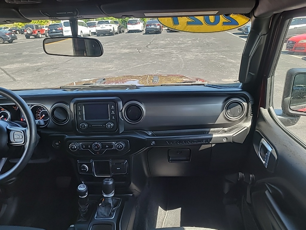 Used 2021 Snazzberry Pearlcoat Jeep Unlimited Willys image 17