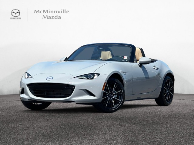 New 2025 Mazda MX-5 MIATA Grand Touring CONVERTIBLE in McMinnville