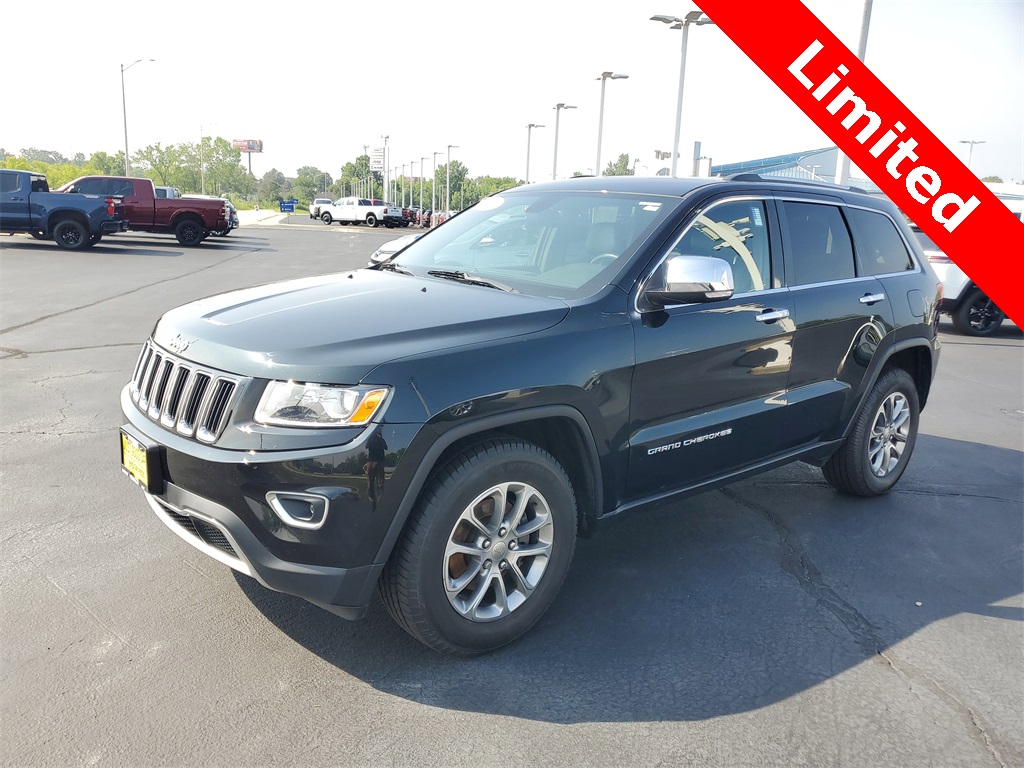 Used 2015 Jeep Grand Cherokee Limited with VIN 1C4RJFBG0FC609341 for sale in Shorewood, IL