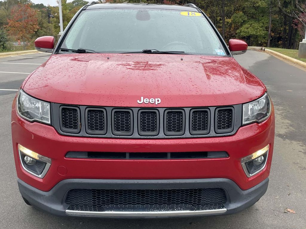 Used 2018 Jeep Compass Limited with VIN 3C4NJDCB5JT283720 for sale in Monroe, NC
