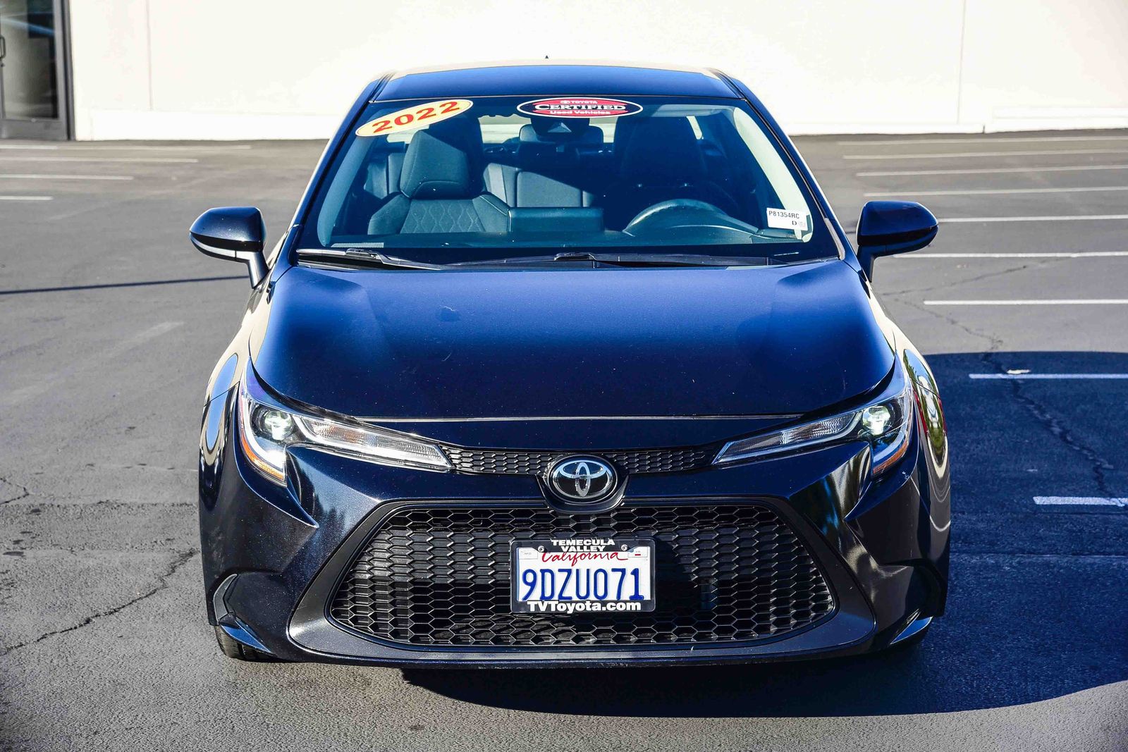 Certified 2022 Toyota Corolla LE with VIN 5YFEPMAE9NP391066 for sale in Kansas City