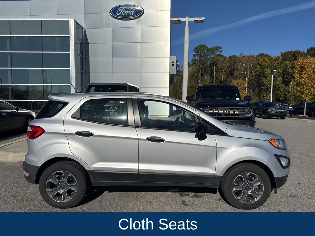 Used 2021 Ford EcoSport S with VIN MAJ3S2FEXMC444972 for sale in Statesboro, GA
